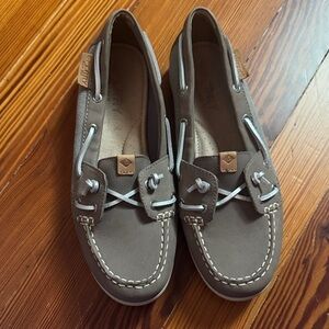 Women's Grey Boat Shoes - sperry